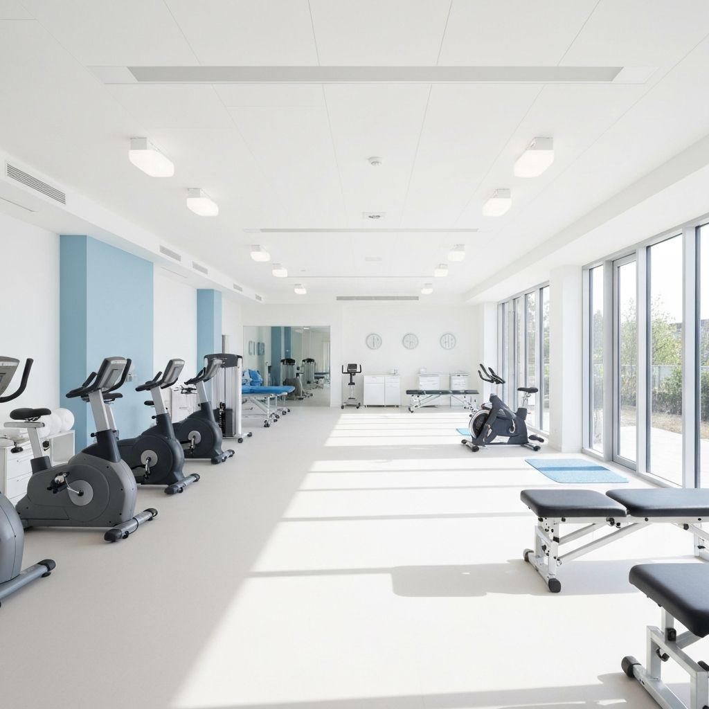 Interior of Apex Physio modern treatment facility